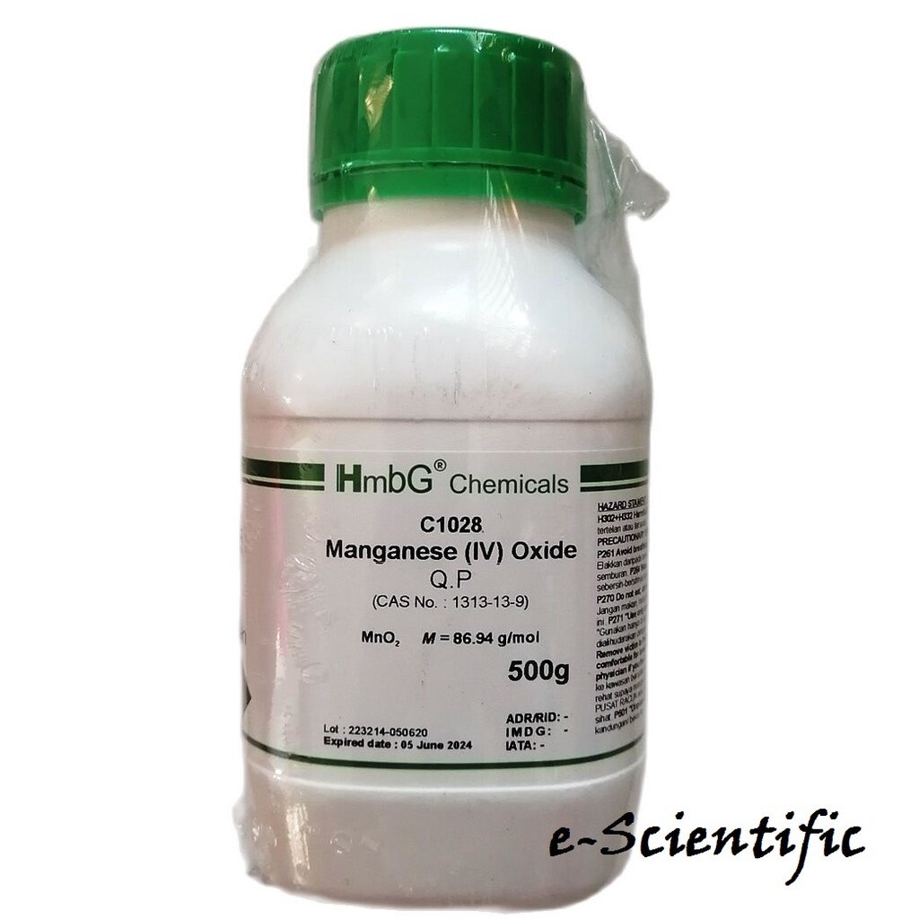 Manganese IV Oxide CP 500g HmbG Lazada