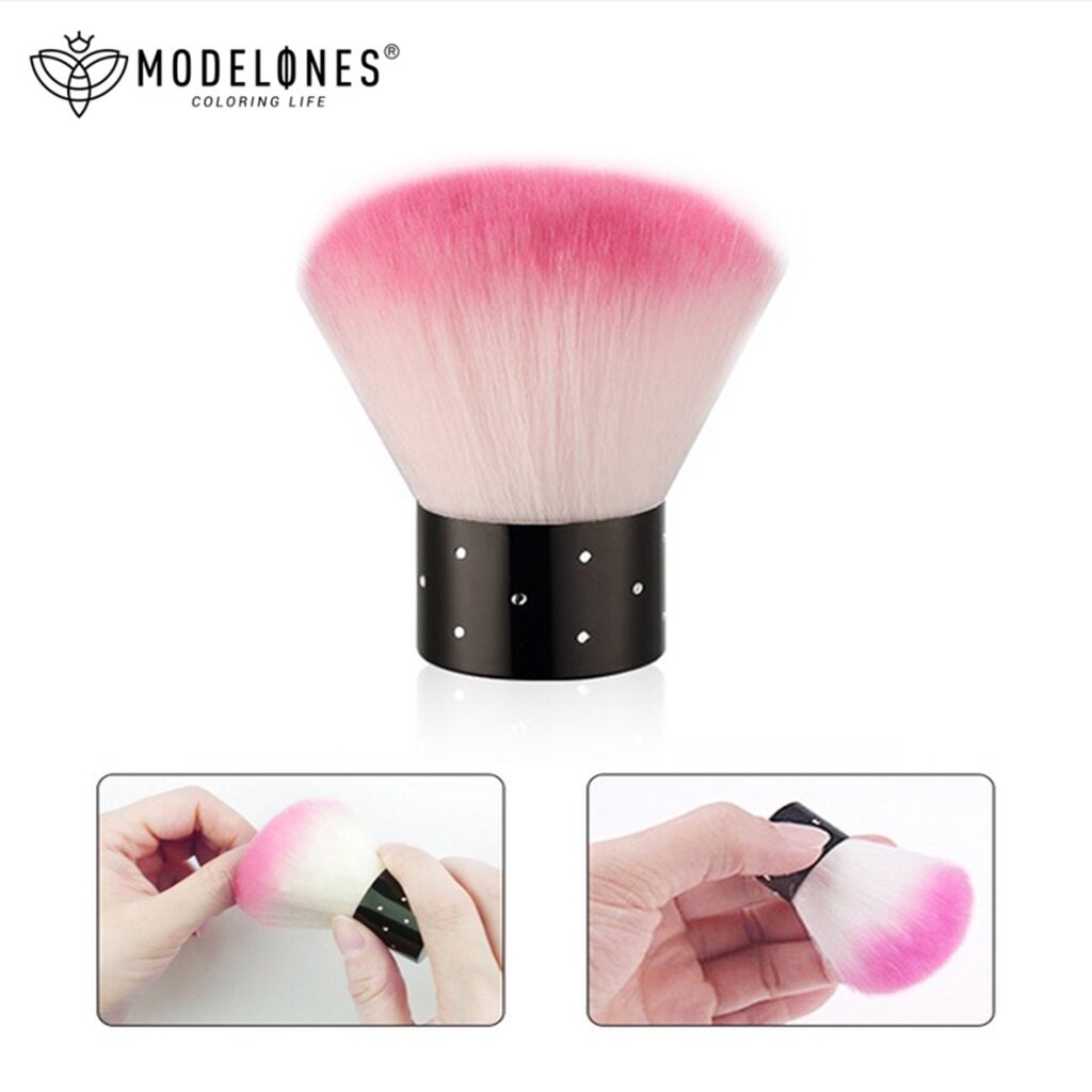 Modelones Nail Cleaning Brush For Gel Nail Art Dust Cleaner Nail Dust