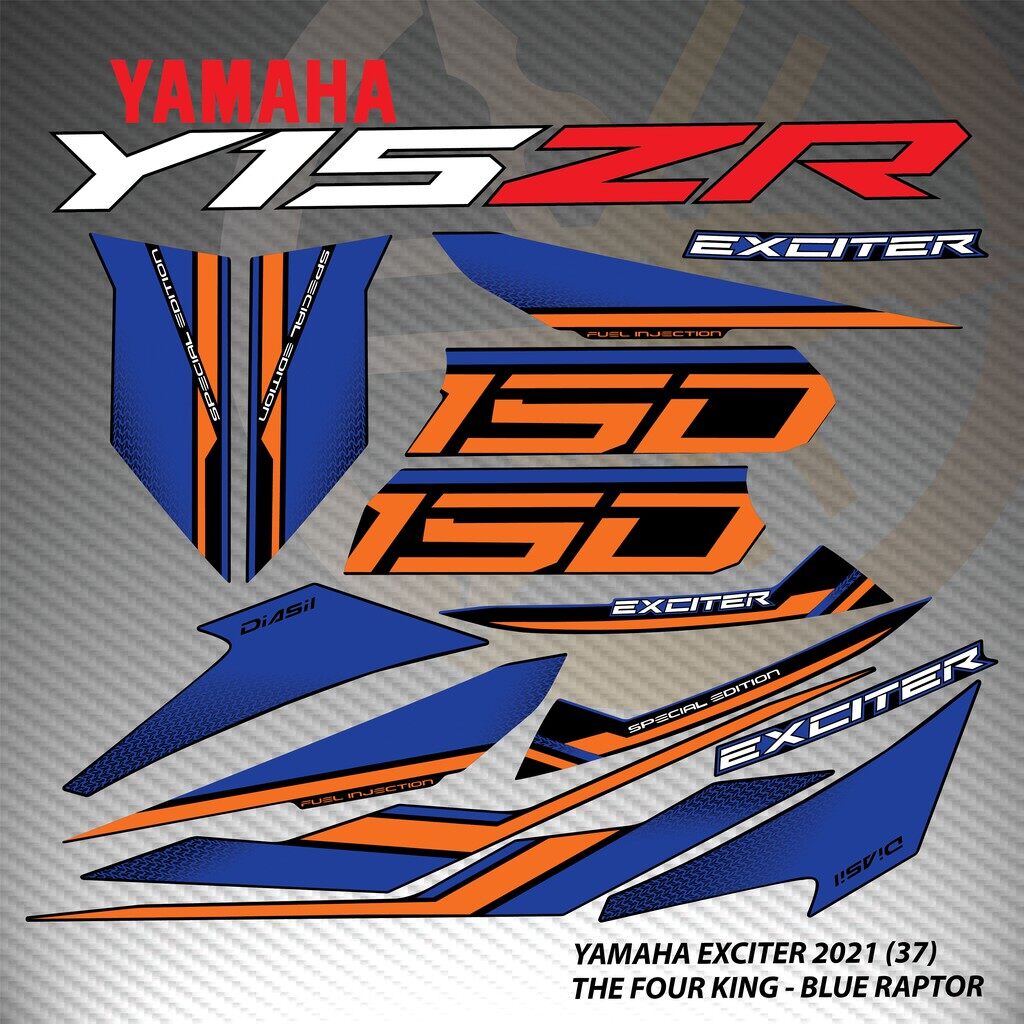 Stripe Motor Yamaha Y Zr The Four Kings Exciter Lazada