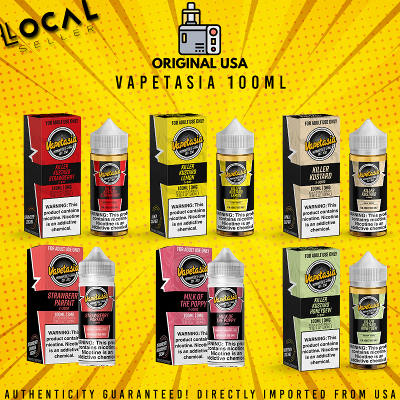 Vapetasia Ml Killer Kustard Strawberry Honeydew Lemon Royalty Milk