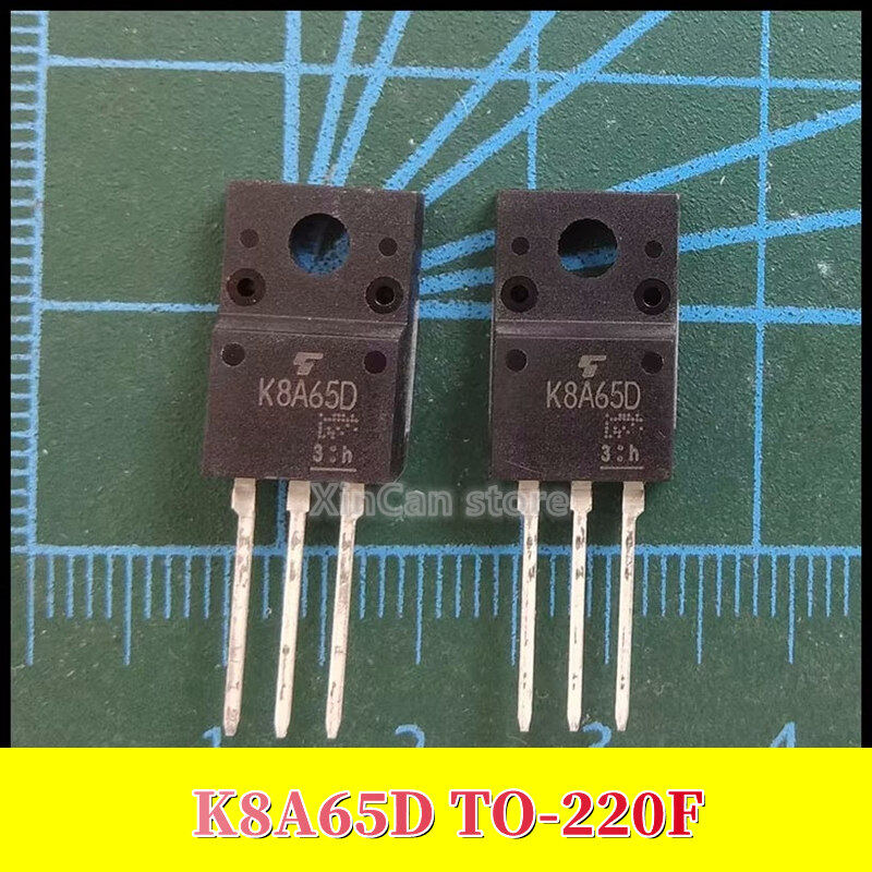 5pcs Original K8A65D TO 220F TK8A65D K8A65W TO220F 8A 650V N Channel