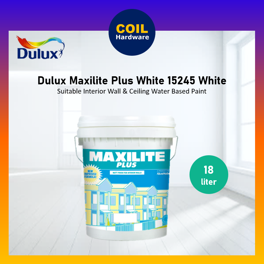 Liter Dulux Maxilite Plus White White Paint Emulsion