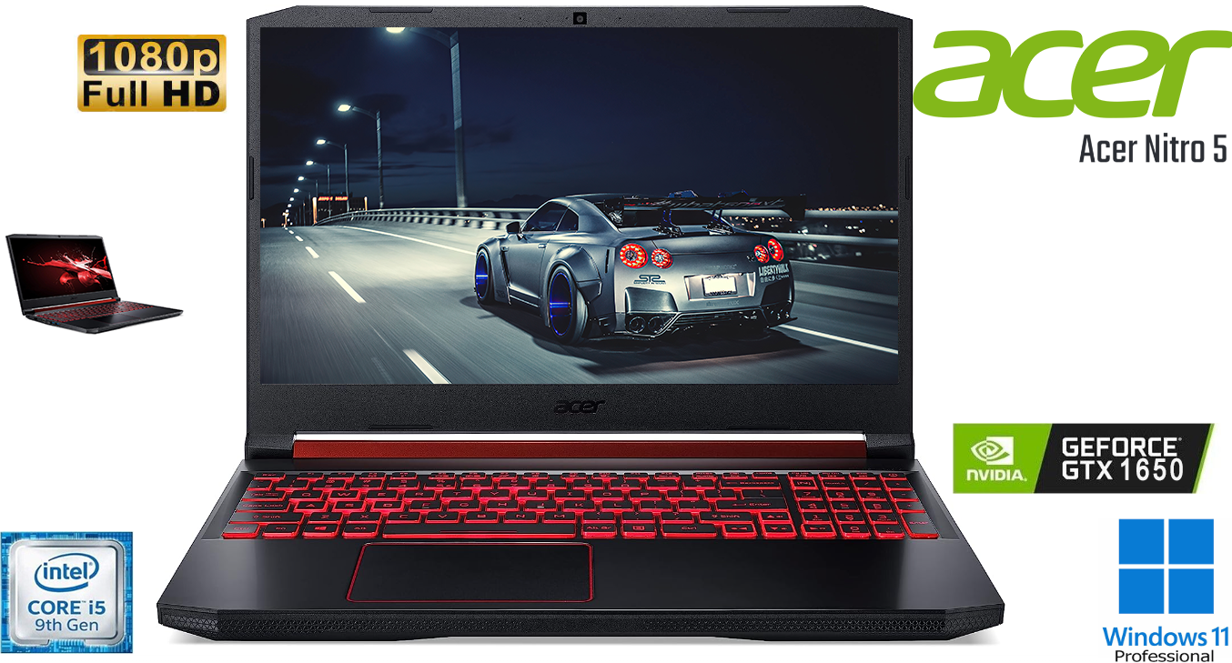 Acer Nitro 5 Gaming Engineering Laptop Intel Core I5 9300H 16GB RAM