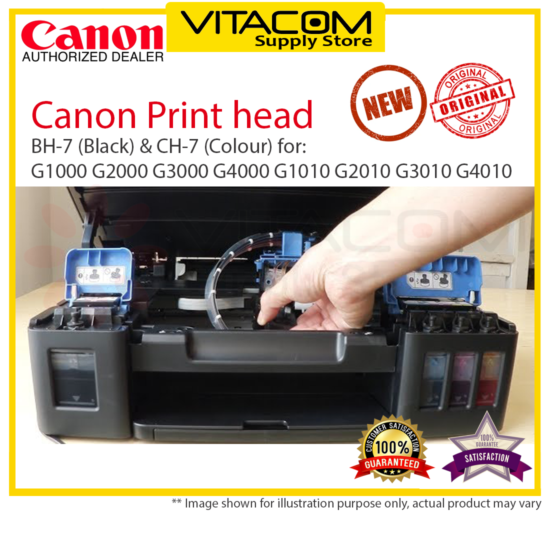 Original Canon G1010 G2010 G3010 G4010 Print Head Printhead Cartridge