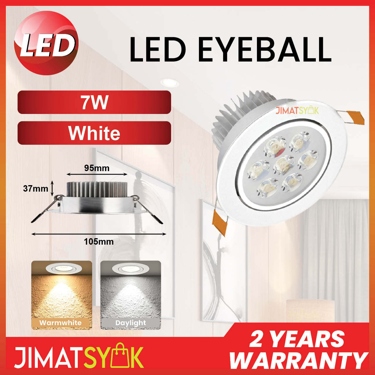 Led Eyeball W W W Recessed Ceiling Downlight Led Spot Eye Ball Bulb