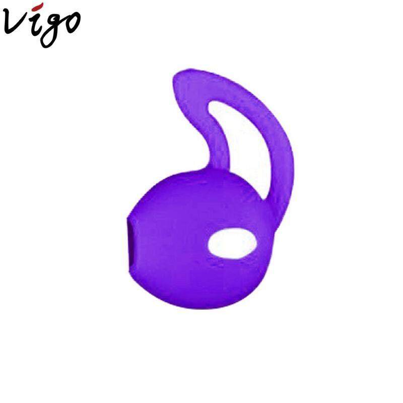 Vigo 1 PCS หมวกคลุมใบหู Airpods หูฟัง Non - SLIP ซิลิโคนหูฟังชนิดใส่ในหูหูฟังเหมาะสำหรับบลูทูธชุดหูฟังไร้สาย