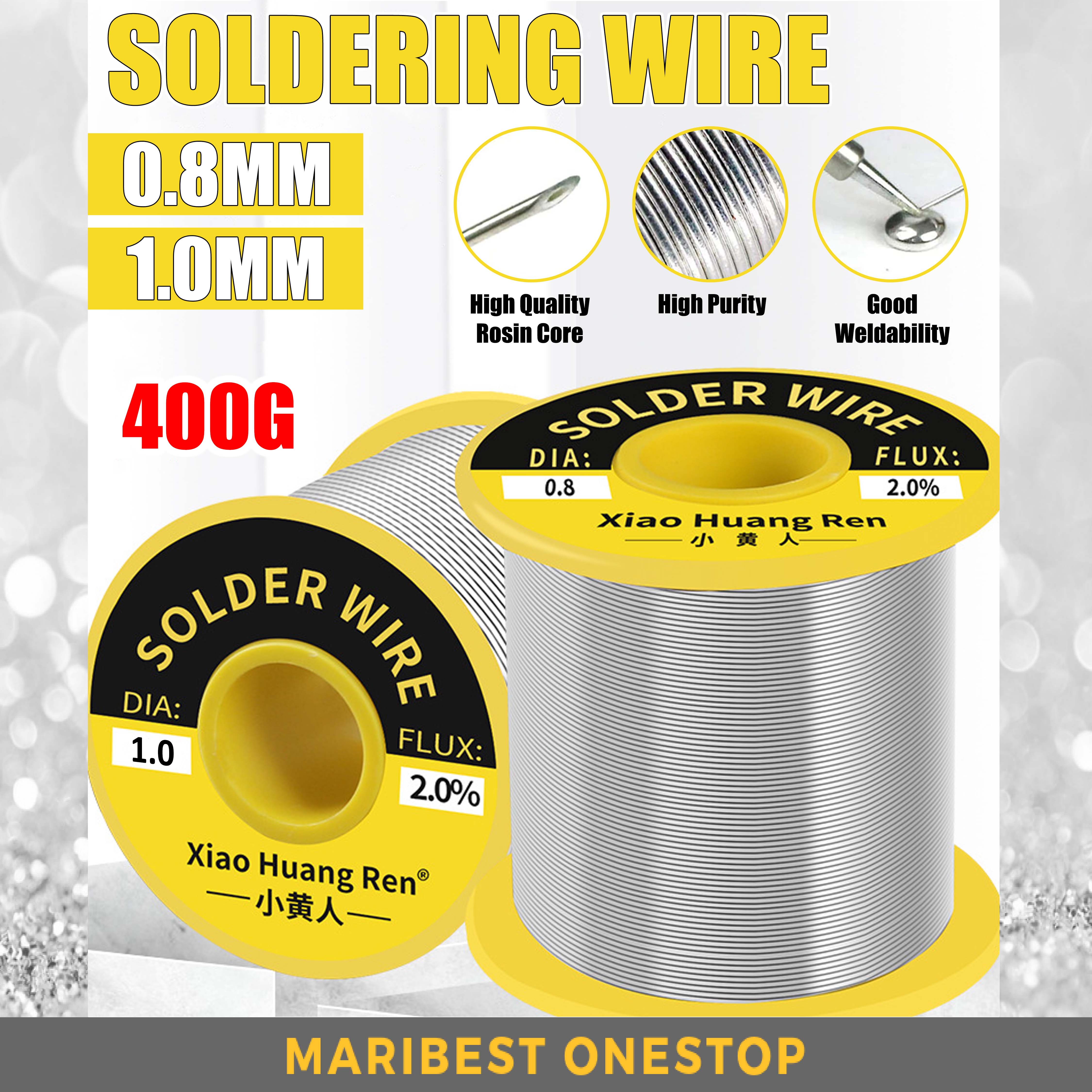 0 8mm 1 0mm Tin Lead Rosin Core Solder Wire For Electrical