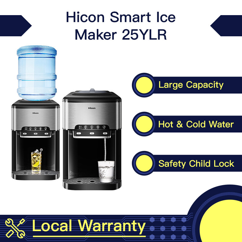 Hicon Smart Ice Maker Water Dispenser 25YLR Ice Water Boiling Water