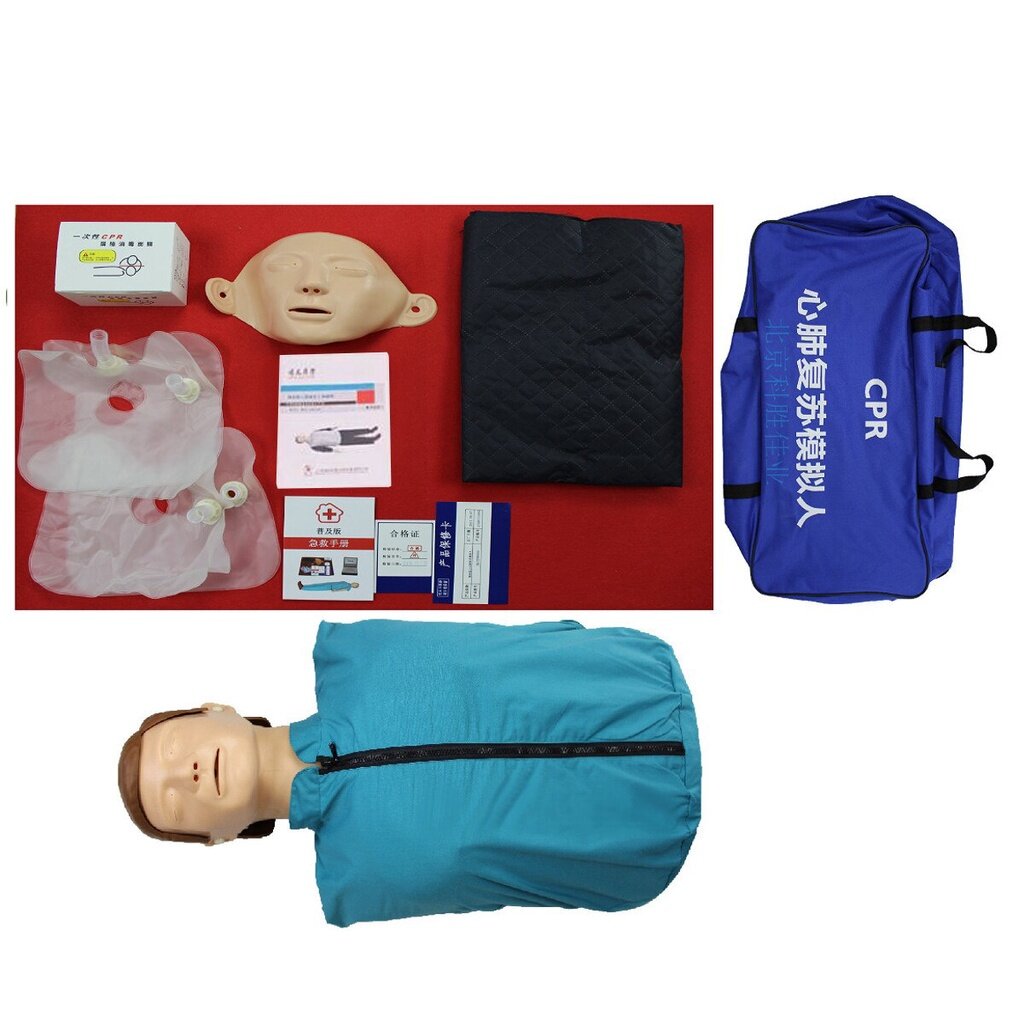 Adult Cpr Manikin Aed First Aid Human Half Body Medical Adult Cpr