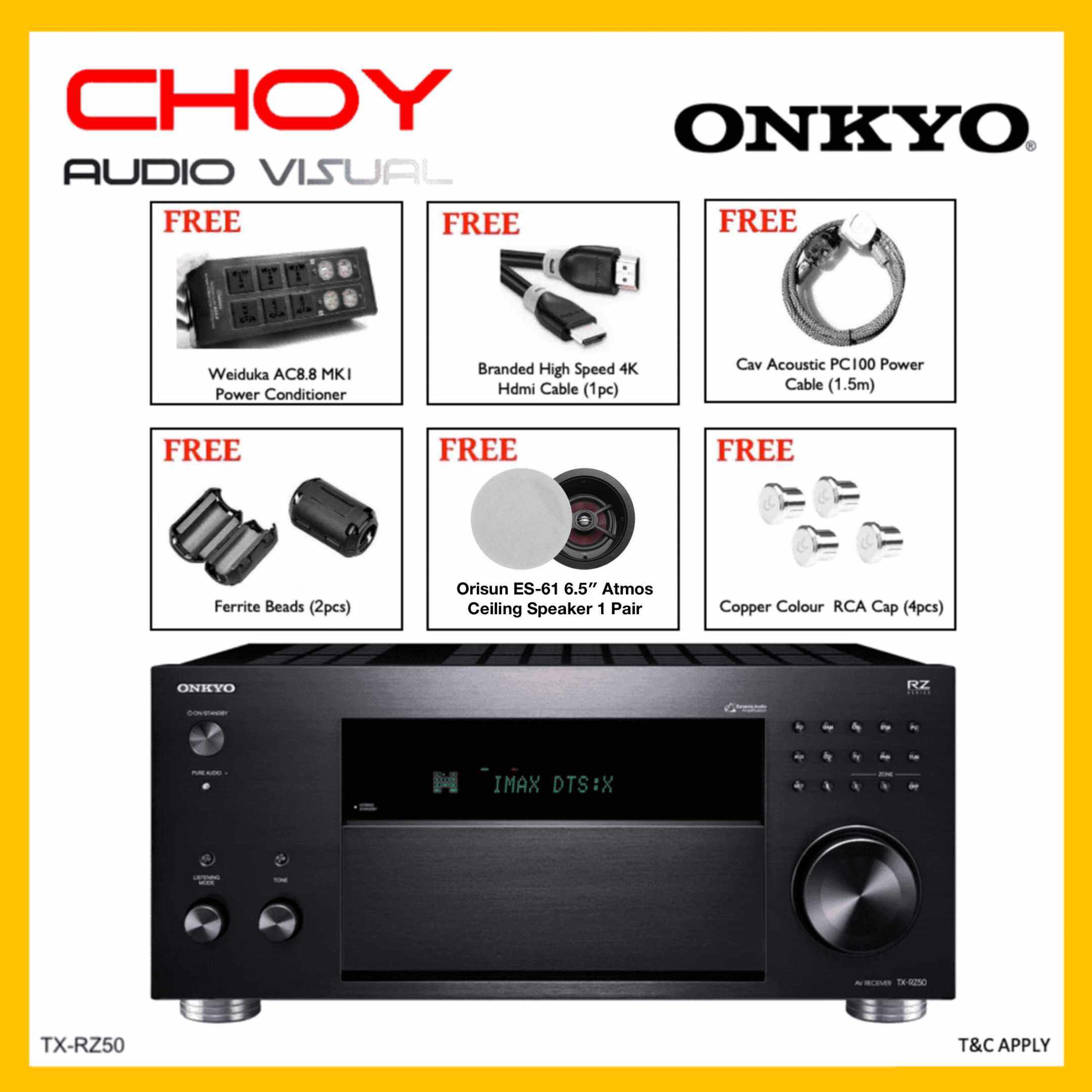 Onkyo Tx Rz Channel Thx Certified Av Receiver Lazada