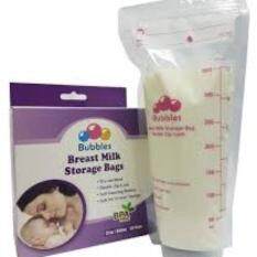 New In Box 3 x BUBBLES BREASTMILK STORAGE BAGS 12oz
