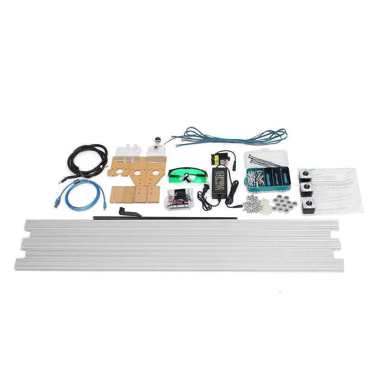 2500 MW 100*100 Cm Ukiran Laser CNC Mesin Printer Komputer Cutter Kit Ukir-Intl