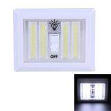 8W Wall Switch Night Light Corridor LED Lamp Outdoor Emergency Lights (White)