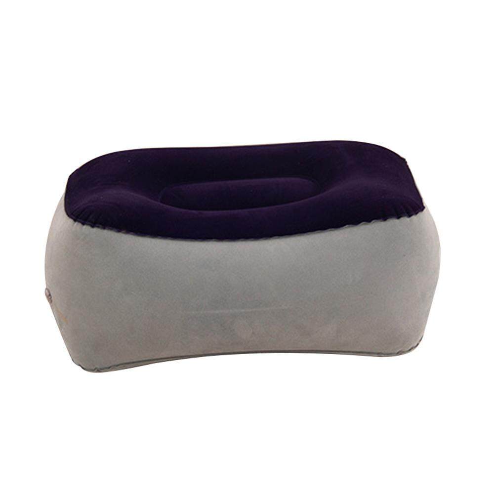 KACOO ที่พักเท้าแบบเป่าลมหมอน Ottomans ที่ติดขาเหมาะสำหรับสำนักงาน, Home Relax, และ Travel Use