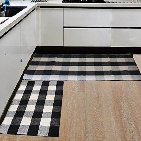 Bed Skirts For Runners S Brands Review In Anjuren Multifunction Durable Cotton String Plaid Reversible Area Rugs Washable Hallway Runner Polyester Rug Carpet Mat