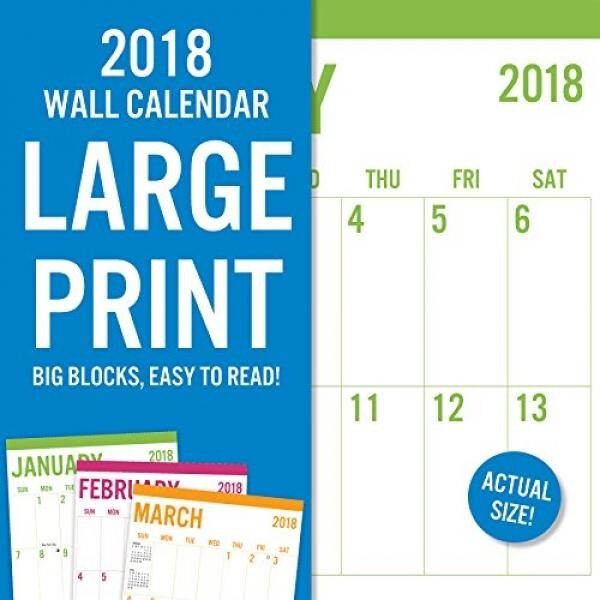 Avalon 2018 Cetak Besar-Dinding Dasar Kalender, 12