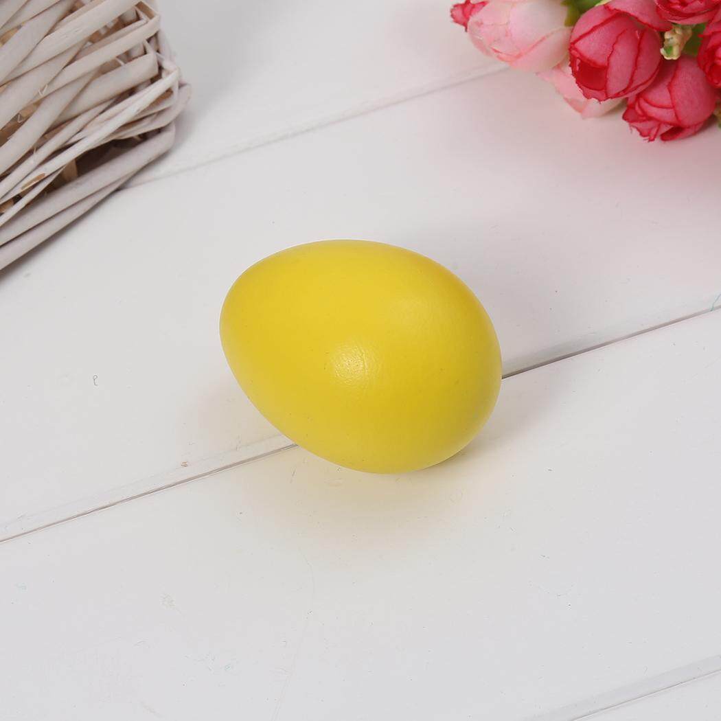 Best Seller Sunwonder New Simulation Wooden Easter Eggs Toy Painting Eggs Toy Children Toys DIY