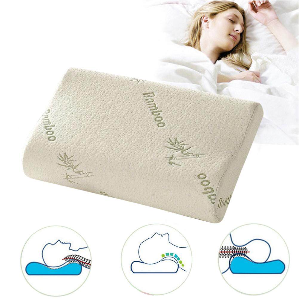 Comfort Bamboo Fiber Memory Foam Pillows - intl