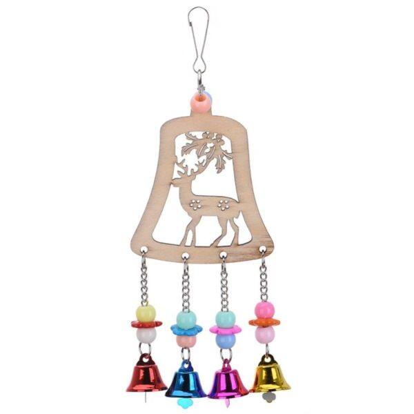 Deer Pattern Pendant Gadget Pet Parrot Bird Parakeet Cockatiel Budgie Funny Toy