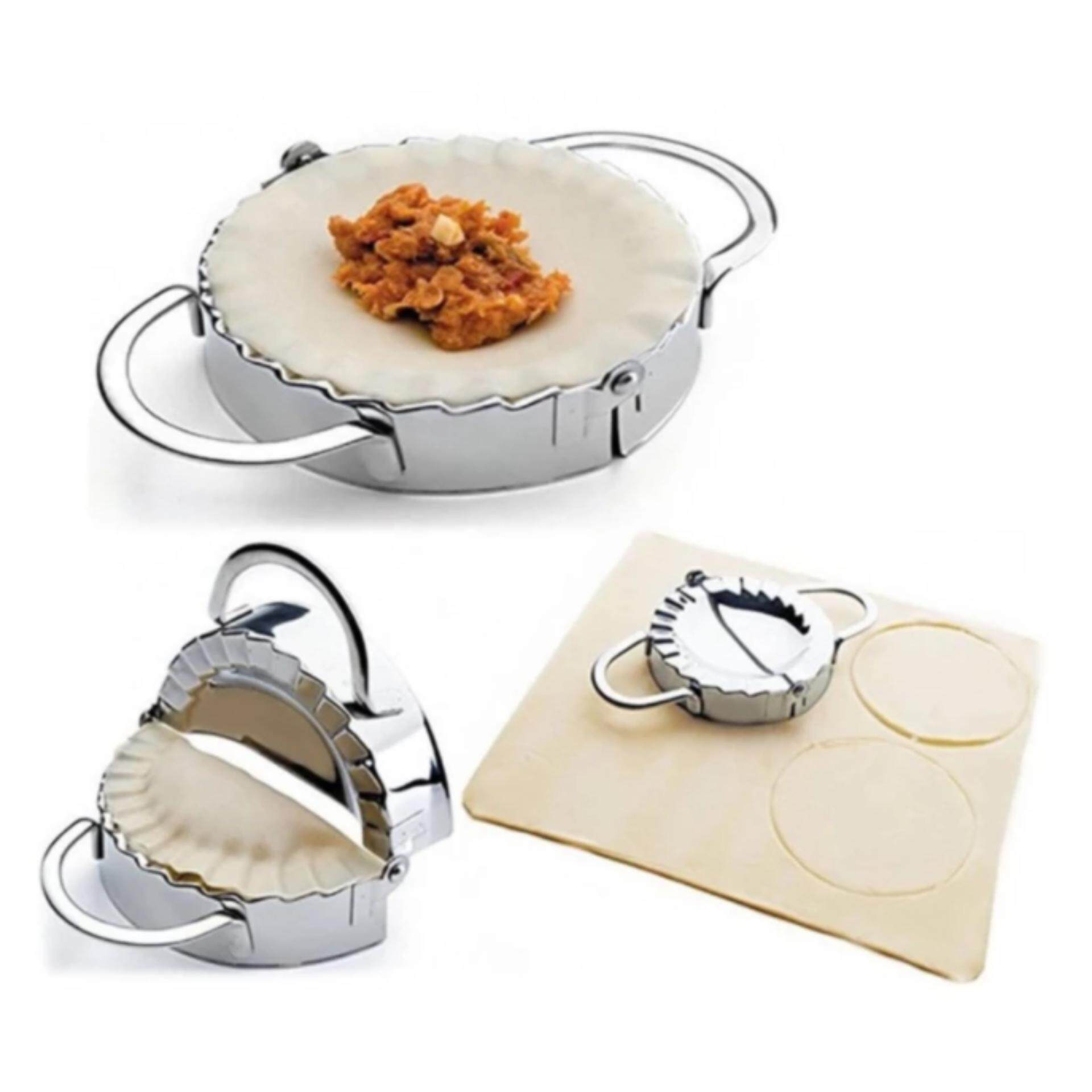 Dumpling Maker 304 Stainless Steel Dumpling Maker and Dough Press for Home Kitchen, Dumpling Pie Ravioli Mold Mould Maker (1Pack) - intl
