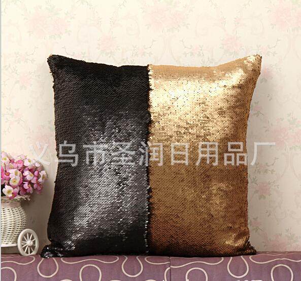 อีเบย์อเมซอนร้อน - ขาย 2 สีเลื่อมหมอนยาชุดเบาะโซฟาสไตล์ยูโรเมอร์เมดปลอกหมอน