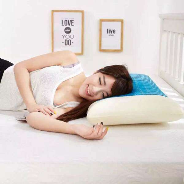 Epoch Practical High-quality Hot Sell Memory Foam White Pillow Cooling Gel Washable Sleep Cervical Vertebra Protect