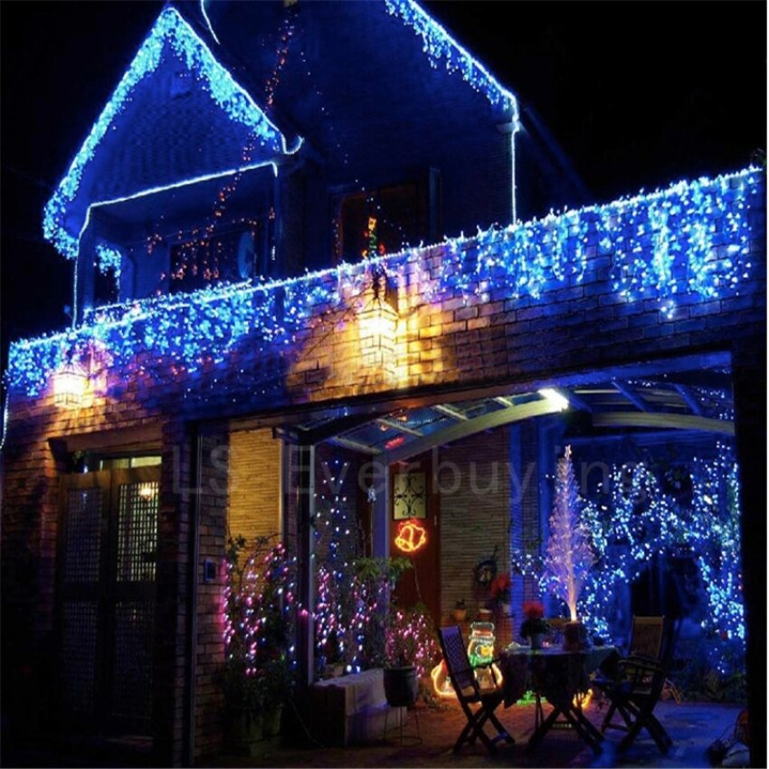 Fairy Lights For Led Light S Brands Review In Fair Light Lights Outdoor Decoration 4m Droop Led Curtain Icicle String New Year Wedding