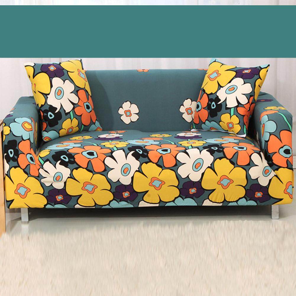 Flowers Pattern Decorative Pillow Case Back Cushion Covers Slipcover Sofa Cover Color:Spring blooming Size:Four 240 ~ 300cm - intl