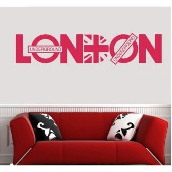 London City Underground Vinyl Wall Sticker Art Decal PosterWallpaper Mural DIY Dekorasi Rumah Vinilo Pegatina Adesivo Parede-Intl