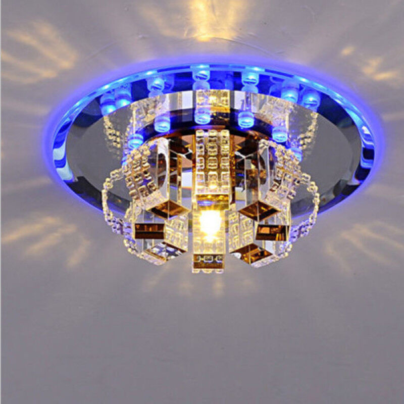 Bảng giá Modern Crystal LED Ceiling Light Pendant Lamp Fixture Lighting Chandelier L96