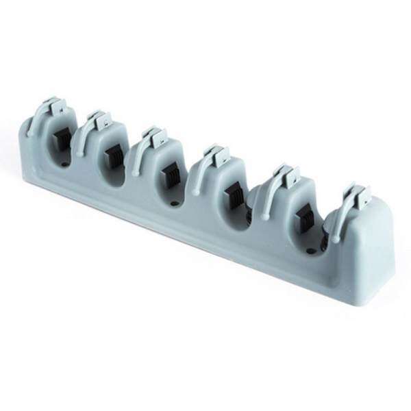 LB Mop and Broom Holder, Garage Storage Hanger Rack, Storage Organizer Solutions for Garden And Cleaning Tool Handles Specification:Five hanging 410*63*82mm