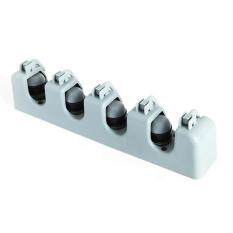 SaiDeng Mop and Broom Holder, Garage Storage Hanger Rack, Storage Organizer Solutions for Garden And Cleaning Tool Handles Specification:Four hanging 330x63x82mm