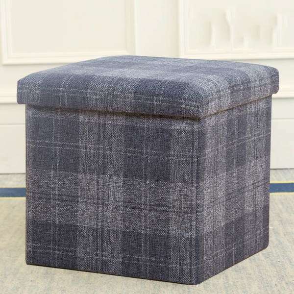 Multi-function Storage Stool Can Sit Storage Stool Mini Sofa Change Shoes Stool Finishing Box Storage Stool Multi-functional Sofa Stool Toys Storage and Finishing Box Change Shoes Chair Thickening Soft Storage Box - intl