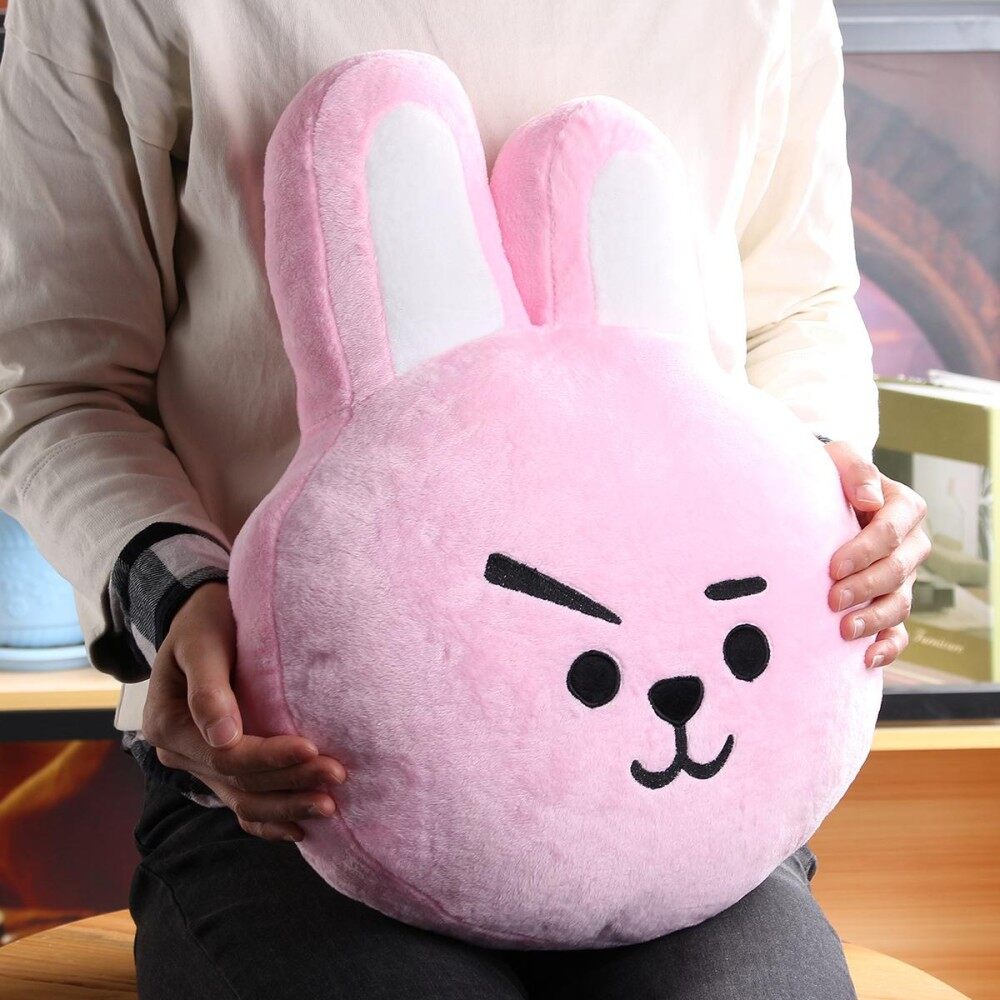 Plush Pillow Doll Cushion Toy For KPOP BTS BT21 TATA SHOOKY RJ SUGA COOKY JIMIN COOKY - intl