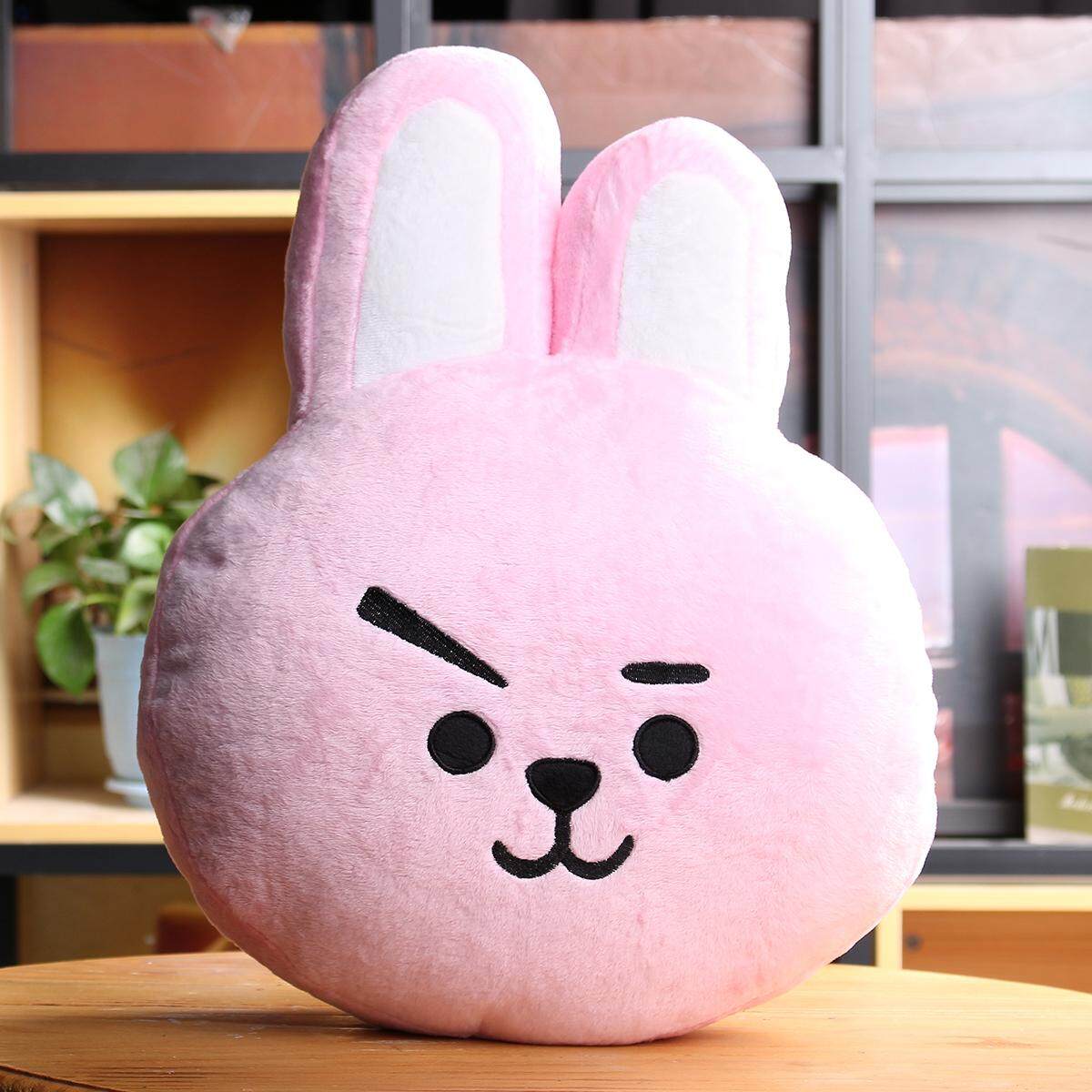 Plush Pillow Doll Cushion Toy For KPOP BTS BT21 TATA SHOOKY RJ SUGA COOKY JIMIN COOKY - intl