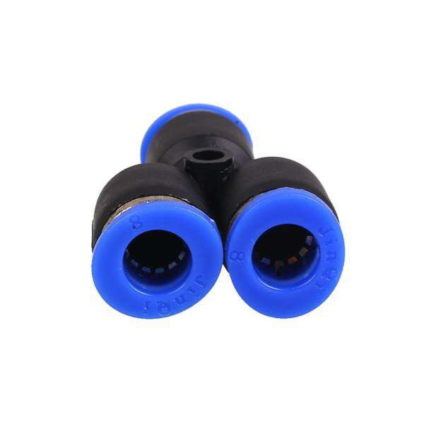 Pneumatic Y Union Push Fittings Connector Home Tool Air/Water Hose Tube 4-12mm