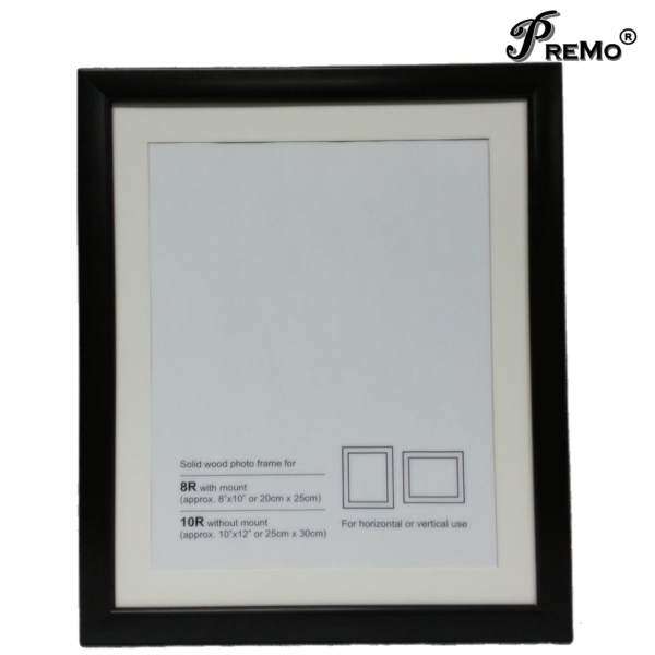 Contemporary Wooden Photo Frame w/ mounting-8R/10R - intl