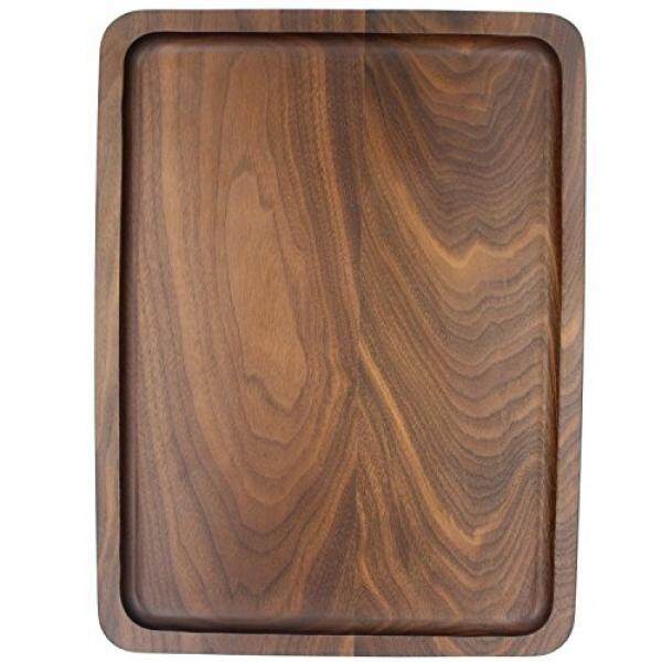 Serving Tray For Wooden S Brands Review In Seoul Lamore Bamber Wood Serving Tray Black Walnut Pieced Rectangular 15 3