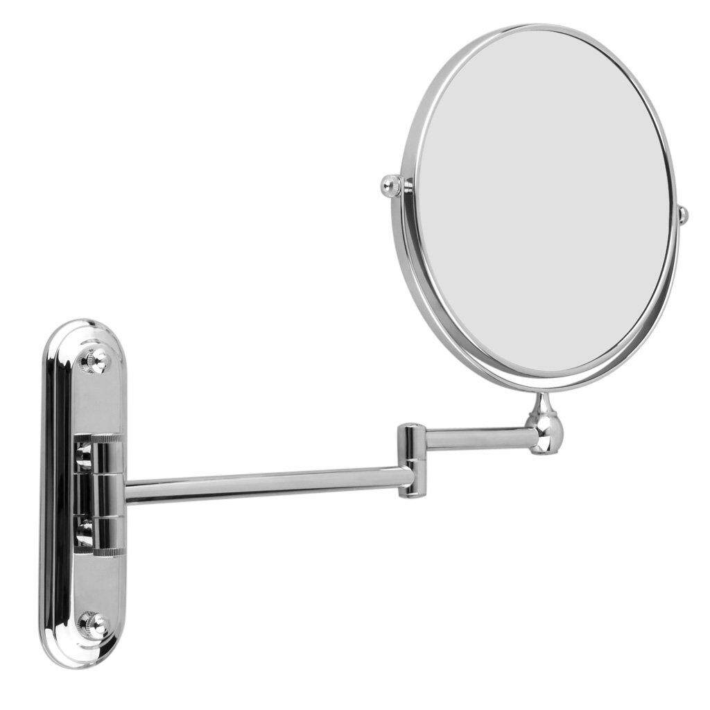Bathroom Mirror For Mirrors S Brands Review Silver Extending 8 Inches Cosmetic Wall Mounted Make Up Mirror Shaving Bathroom 7x Magnification