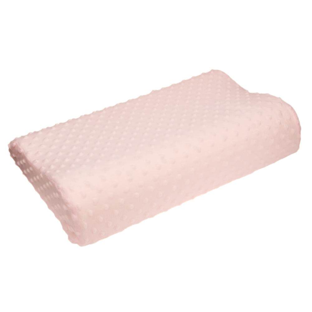 Newlifestyle Slow Rebound Memory Foam Latex Neck Pillow Health Care Pillow(Pink) - intl(Pink)