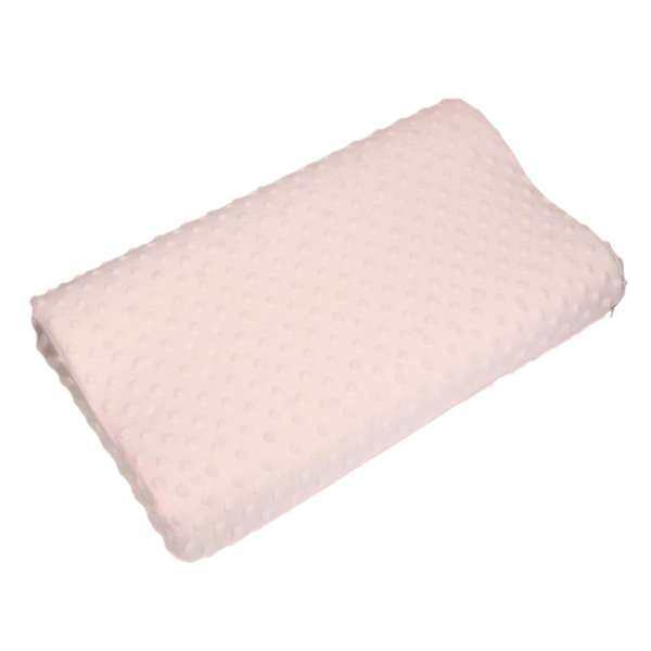 Newlifestyle Slow Rebound Memory Foam Latex Neck Pillow Health Care Pillow(Pink) - intl(Pink)