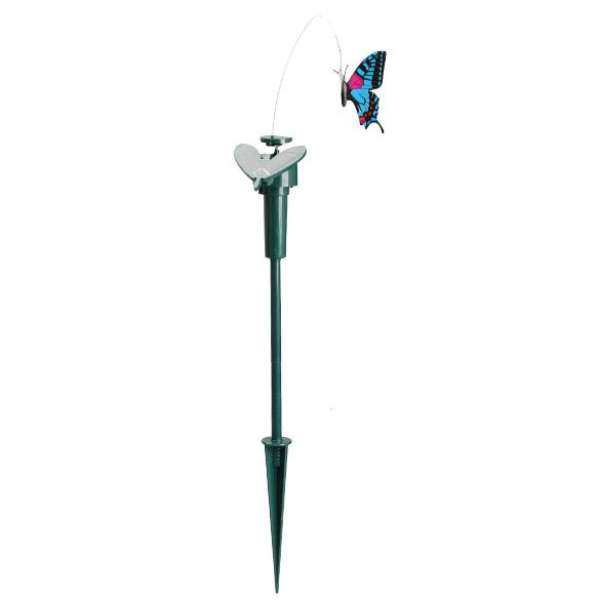 Newlifestyle Solar Powered Unique Butterfly Light Garden Decoration (Blue) - intl(Black)