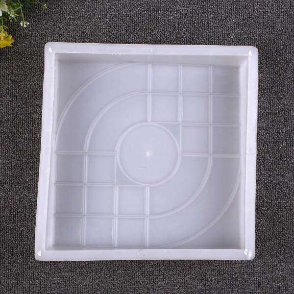 Square Garden Paths Concrete Colorful Brick Mold Circle Stepping Stone Maker