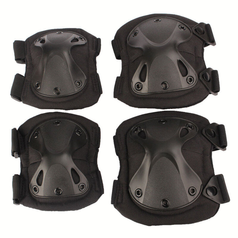 Tactical Protection Knee Pads & Elbow Pads Set Sports Safety Protective Gear