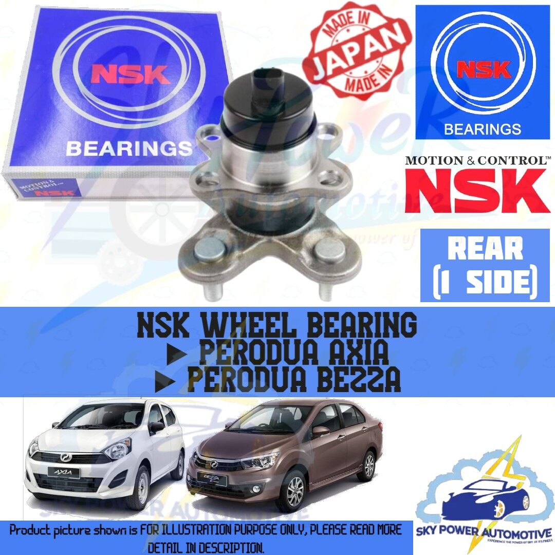 PERODUA AXIA BEZZA NSK WHEEL BEARING REAR Lazada