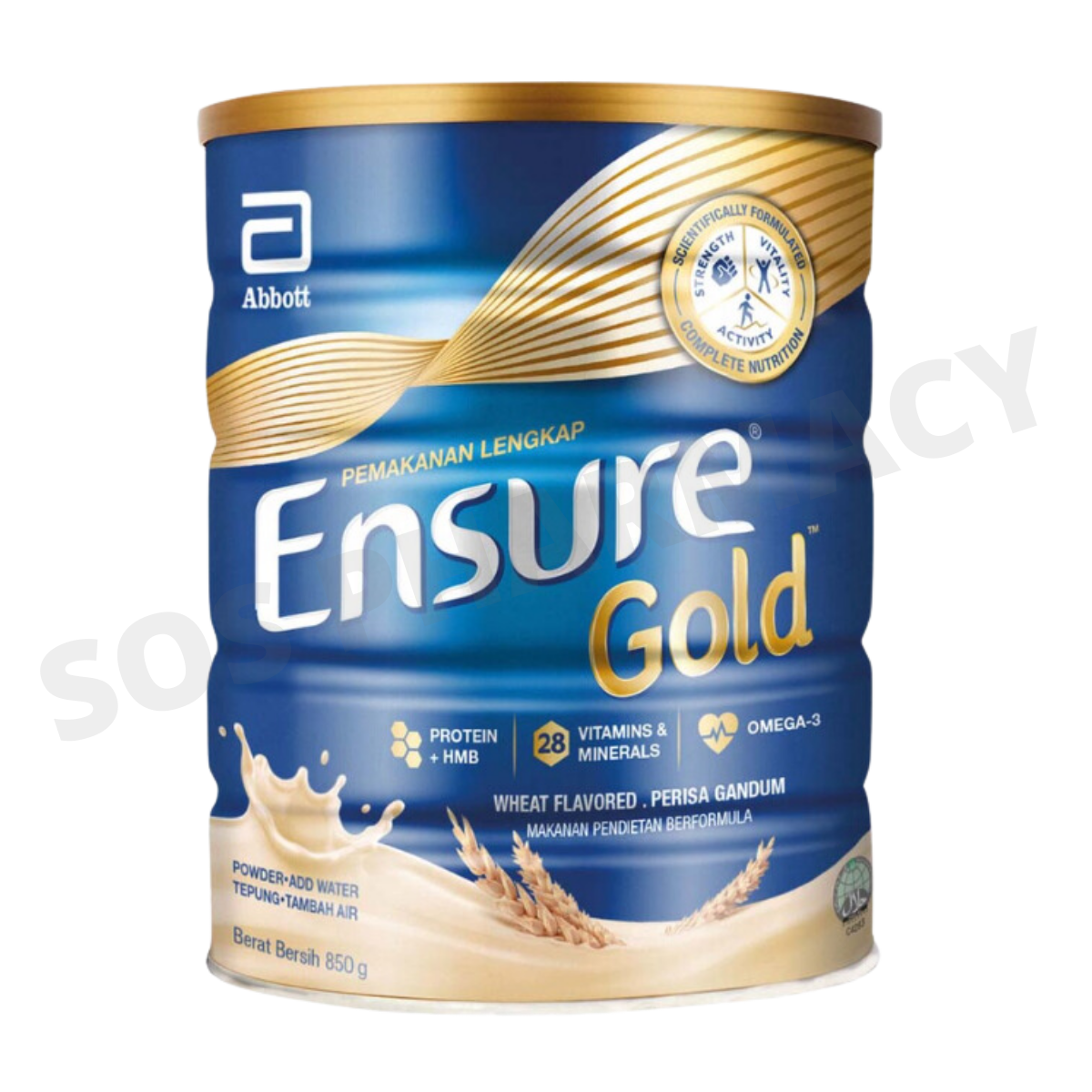 Ensure Gold Adult Complete Nutrition Vanilla Coffee Wheat Plant Based