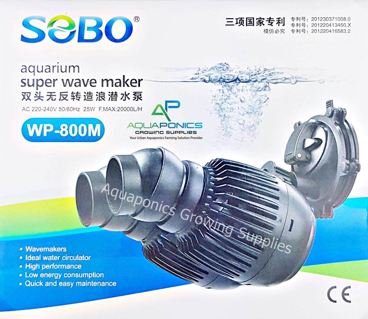 SOBO Aquarium Super Wave Maker WP 800M 25Watt Circulation Pump Water