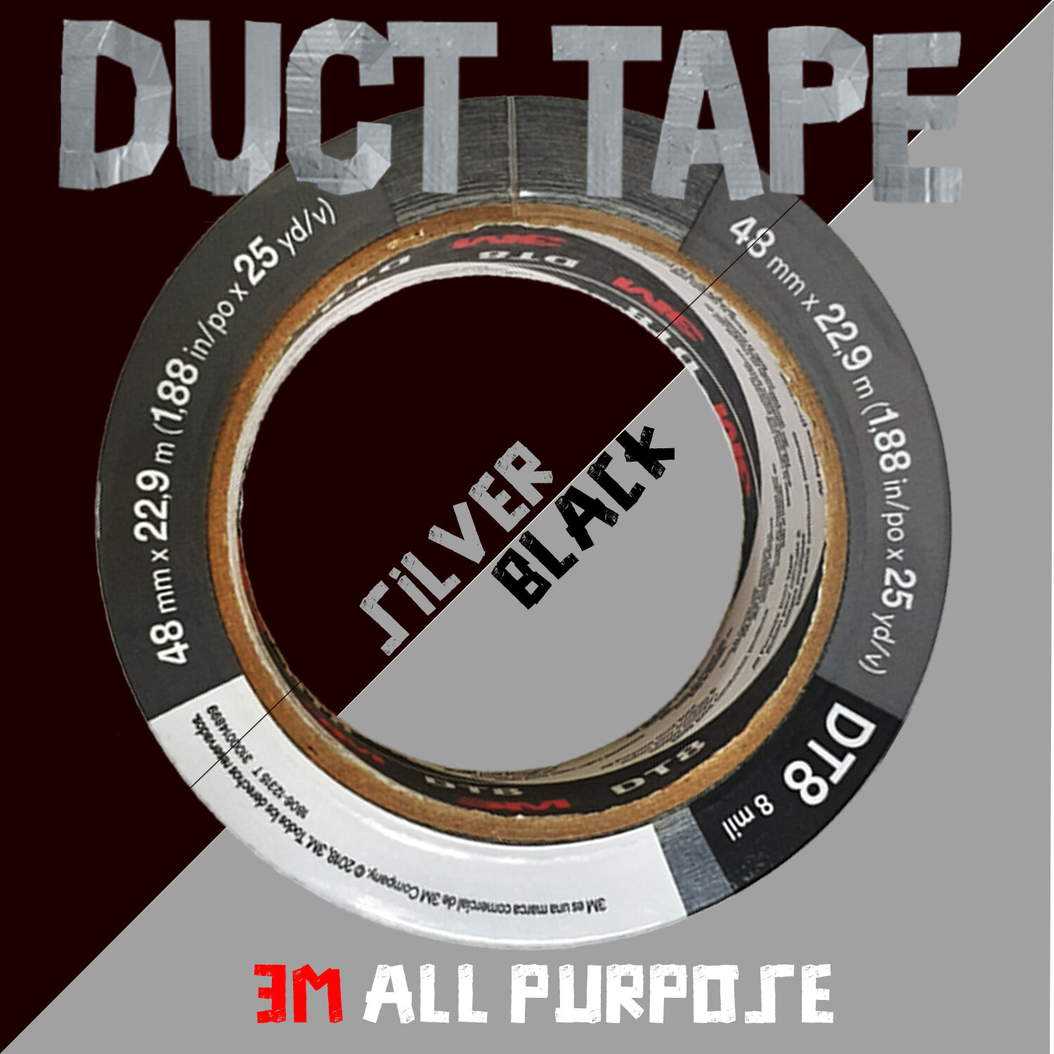 M All Purpose Duct Tape Dt Light Duty Duct Tape M Duct Tape