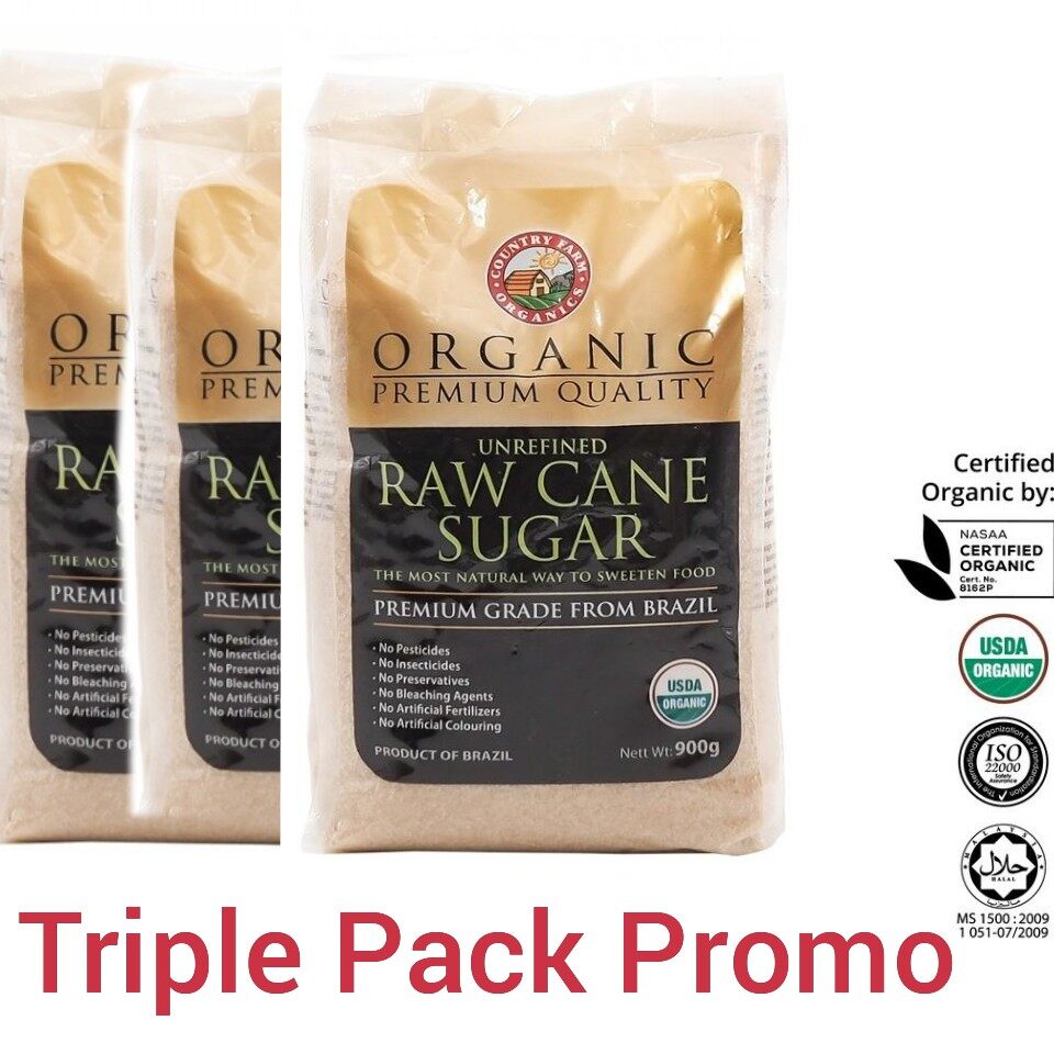 Country Farm Organic Raw Cane Sugar G Super Promo G X Pack