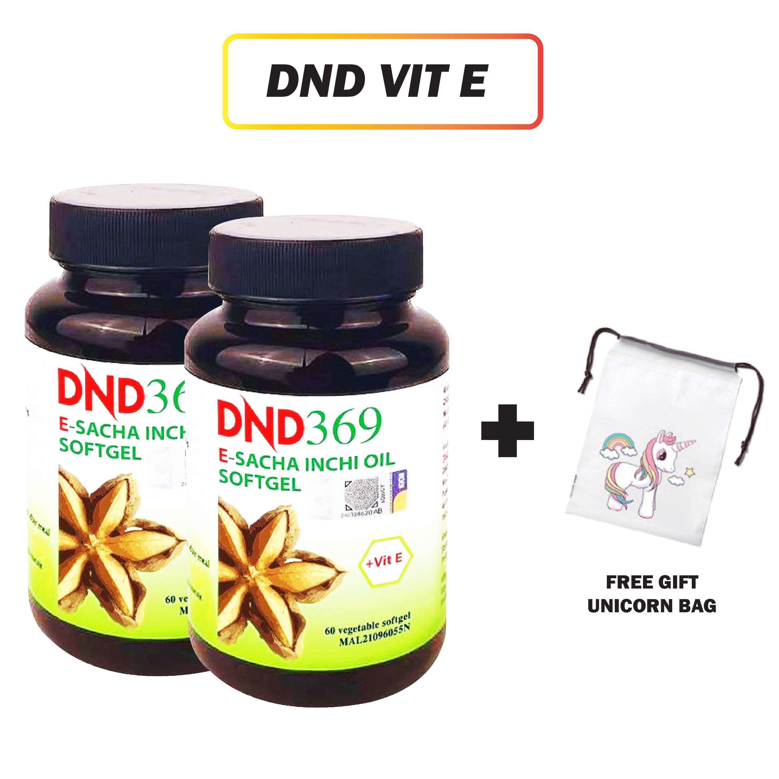 DND MINYAK SACHA INCHI DND369 50 IU VITAMIN E ADVANCED FORMULA By